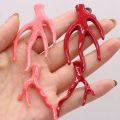 1PCSNatural Stone Coral Bead Red Irregular Branch Shape Pendant For Jewelry Making DIY Bracelet Necklace Earrings Charm Gift. 