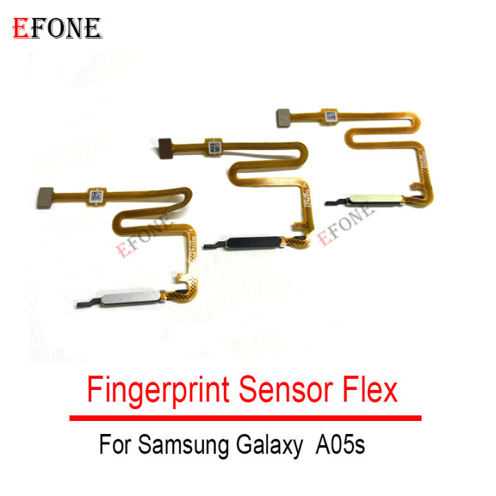 For Samsung Galaxy A05s Power Button Flex Cable Side Key Switch Control Button Fingerprint Sensor