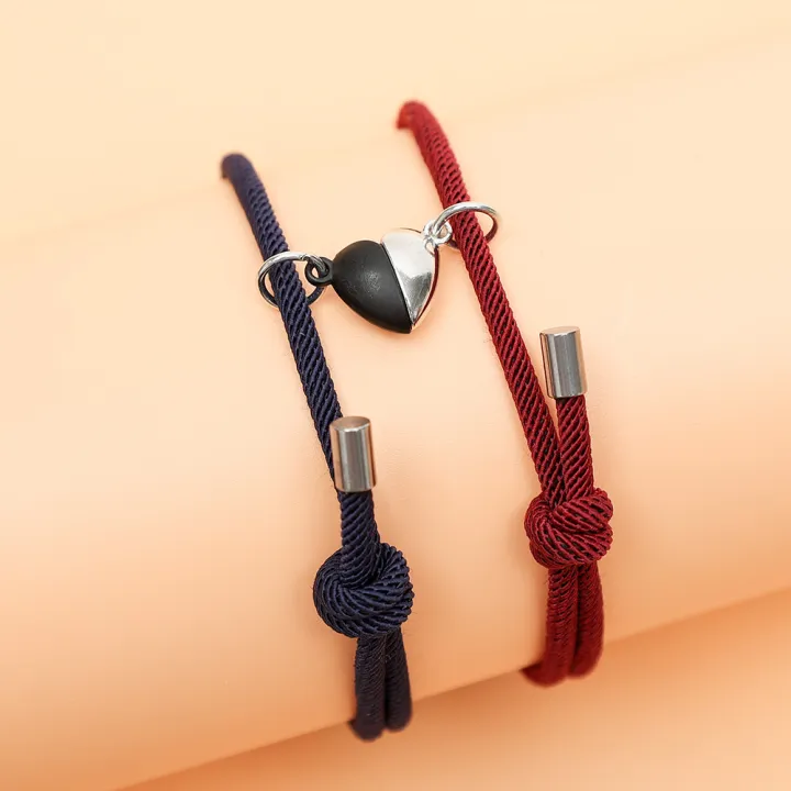 2Pcs/Set%20Lovers%20Heart%20Couple%20Magnetic%20Distance%20Bracelet%20-Matching%20Friendship%20Bracelet%20-Rope%20Braided%20Kit%20Valentine's%20Day%20Jewelry%20-%20Image%205