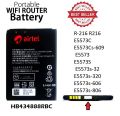 Airtel pocket router battery HB434888RBC Huawei Pocket Router Battery 1500MAh E5573, E5573S, E5573S-32, E5573S-320, E5573S-606, E5573S-806 wifi battery. 