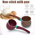 Premium Non-Stick Milk Pan with Heat-Resistant Handle and Pouring Spout. 