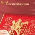 SuperRide 2024 Desk Calendar 2024 Vibrant Color Chinese New Year Desktop Calendar Monthly Planner Gift for Southeast Asian Buyers Calendar Gift. 
