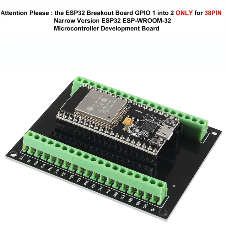 Esp32%20Development%20Board%20Breakout%20Board%20Gpio%201%20Into%202%20For%2038%20Pin%20Esp-32s%20Esp32%20Development%20Board%20Esp8266%20Esp-12e%20-%20Image%203