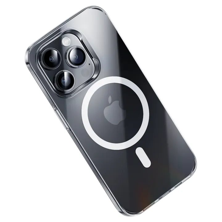 Benks%20MagClap%20Crystal%20Phone%20Case%20for%20Apple%20iPhone%2015%20Pro%20Max%20All-inclusive%20Metal%20Button%20Transparent%20Cover%20MagSafe%20Compatible%20-%20Image%203