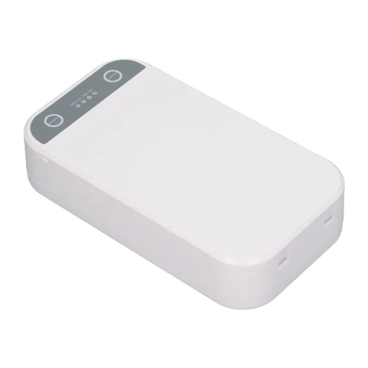 Phone Cleaner Box UVC Cleaner Box Phone Cleaner Machine USB Rechargeable Easy Operation Compact Versatile Cleaning Box for