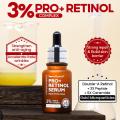 30ml 3% Pro Retinol Serum 3X Peptides 5X Ceramides VE Brighten Skin Anti Wrinkle Anti Sugar Anti Oxygen Skin Care. 