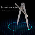 Flat Leg Divider, High Hardness 150mm Drafting Compass for Metalware. 