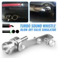 【Black XL】 Car Turbo Exhaust Oversized Roar Sound Whistle Simulator Muffler Auto Replacement Parts S/M/L/XL. 