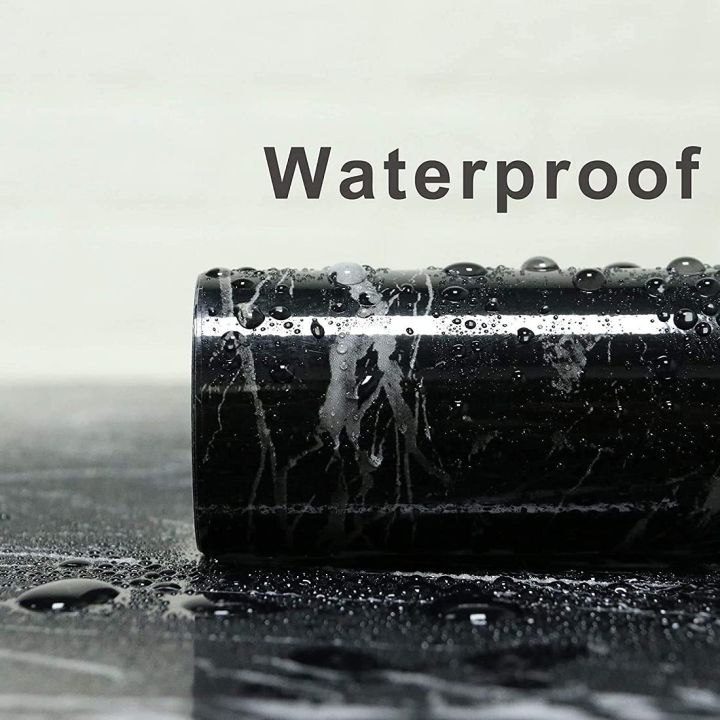 Black%20Marble%20Aluminum%20Foil%20Kitchen%20Stickers%20Oil-Proof%20Waterproof%20Self%20Adhesive%20Wallpaper%20PVC%20Bathroom%20Wall%20Stickers%20-%205%20Meter%20-%20Image%204