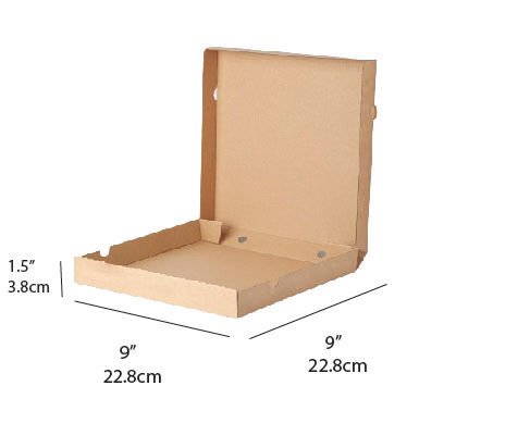 Pizza box 9"x9"x1.5" 20 box