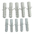 Wall Plugs Roll Plug 50 Pcs (Size: 5 – 12) Plastic Wall Plug Screw Fixing. 