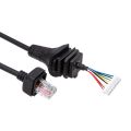 8 Pin HM-152 Mic PU Cable for ICOM IC-2820H IC2825E Walkie Talkie. 