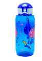 Kids Water Bottle With Straw 600ml Cute Cartoon Drinking Bottle. 