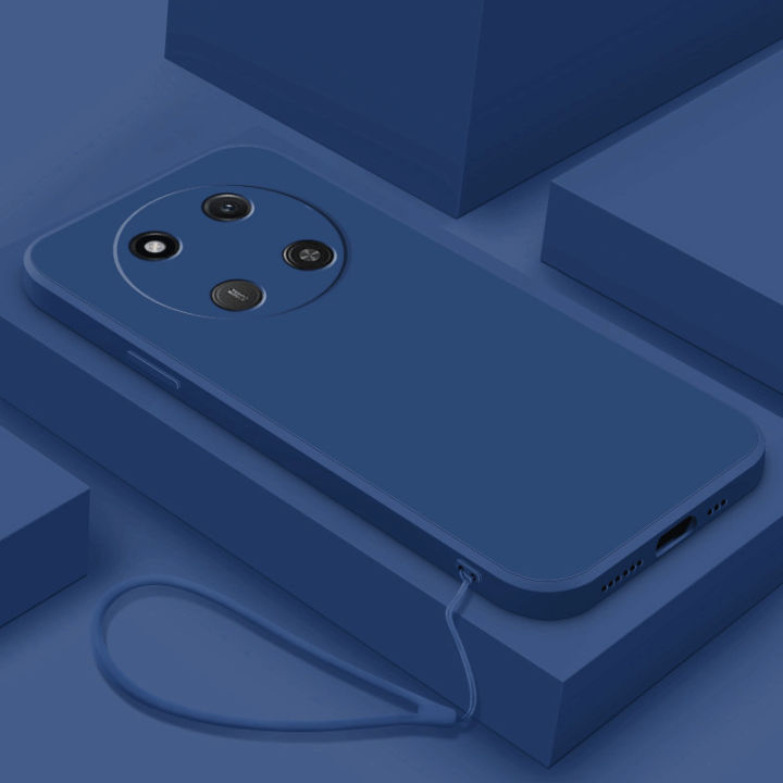 Honor%20X9C%205G%20X9C%20Straight%20Edge%20Liquid%20Silicon%20Rubber%20Case%20+%20Lanyard%20Matted%20TPU%20Casing%20Strap%20Shockproof%20Cover%20-%20Image%205