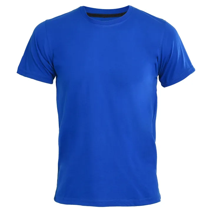Blue%20Color%20Men's%20Plain%20T%20Shirt%20New%20Style%20%20Comfortable,%20Durable%20&%20Soft%20Material.%20-%20Image%203