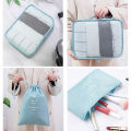 9 Pieces Set Travel Organizer Storage Bags Suitcase Packing Set Storage Cases Portable Luggage Organizer Clothes Shoe Tidy Pouch. 