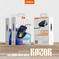 Mouse MOXOM MX-MS10 Razor LED Gaming Wired Mouse High DPI Optical Sensor Classing Gaming Mouse Ergonomic Design Wired Mice. 
