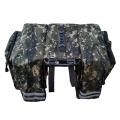 Cycling Bike Bicycle Double Pannier Rear Seat Bag Trunk Bag. 