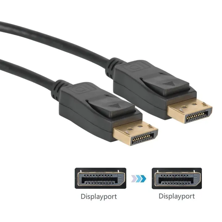 DisplayPort to DisplayPort Cable 1.5M, 4K HD Male to Male
