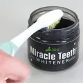 Miracle Teeth Whitener - Natural Whitening Coconut Charcoal Powder - Gentle On Teeth And Gums And Removes Stains Caused Smoking, Coffee, Soda, Red Wine And More! - As Seen On Tv. 