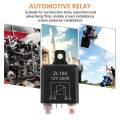 12V 200A Relay Car Truck Engine Automobile Boat Car Starter Heavy Duty Split Charging ZL180 with 2 Pin Footprint + 2 Terminal - [1 Set]. 