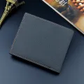 LouisWill Wallet Men Wallets Fashion Long Short Wallet PU Leather Long Wallet Business Wallets Men's Anti-theft Soft Wallet Splicing Two Fold Ultra-thin Long Wallet Travel Purses Coin Pouch ID Credit Cards Holders. 