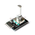 【VogueVenture】360 Degrees Rotary Encoder Module For Arduino Brick Sensor Switch Development Board KY-040 With Pins. 