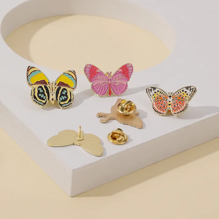 1PC/5PCS%20Fashion%20Cartoon%20Cute%20Exquisite%20Colorful%20Butterfly%20Insect%20Enamel%20Brooch%20Lovers%20Badge%20Gift%20Clothing%20Bag%20Accessories%20-%20Image%208