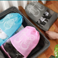 5pcs Shoe Storage Bag With Thickened Non-woven Fabric Strap Mouth Large Capacity Travel Waterproof Shoe Bag. 