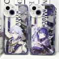 Genshin Impact Furina Charlotte Neuvillette Wriothesley Phone Case For Samsung Galaxy A53 A33 A23 A24 A52 A04E A12 A13 A14 A05S A04S A30 A31 A32 A50S A51 A71 A50 A30 A03 Core A04 A05 Cover Angel Eyes Soft Clear Case Silicone Lens Protection. 