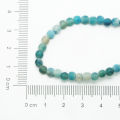 4-14mm Natural Stone Frost Crab Colorful Carnelian Round Loose Beads For DIY Necklace Bracelet Jewelry Making. 