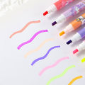 12PCS/Set Cartoon Cute Sanrio Pocke Fluorescent Highlighter Pen Marker Pens Stationery Material School Supplie Fugar. 