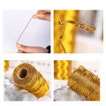 100M/Roll Gold Silver Cords Metallic T Non-Slip String Strap Thread Gift Bag. 