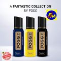 FOGG Dynamic . Absolute & Extreme Deo Fragrance Body Sprays -( 3 X 150ml ). 