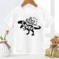 Big Brother Saurus Kids T Shirt Big Brothers Big Sisters Letter-printed Children's T-shirt Stranger Things Tops Tee Huggy Wuggy. 