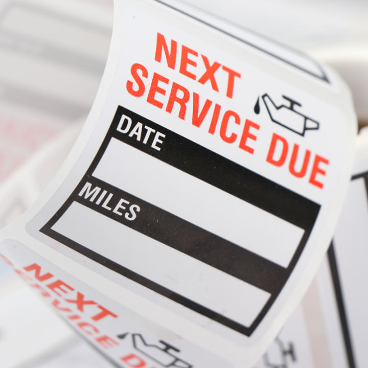 100pcs/roll%20Oil%20Change/Service%20Reminder%20Stickers%20Window%20Sticker%20Car%20Sticker%20-%20Image%203