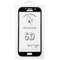 Samsung J5 Prime G570 Black 5D Full Cover 9H Tempered Glass Screen Protector. 