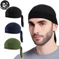 Musion Durag for Men Pirate Captain's Hat Hip Pop Balaclava Pirate Hat Helmet Lining Sweat Absorbing Comfortable Headscarf for Motorcycle Bicycle Riding. 