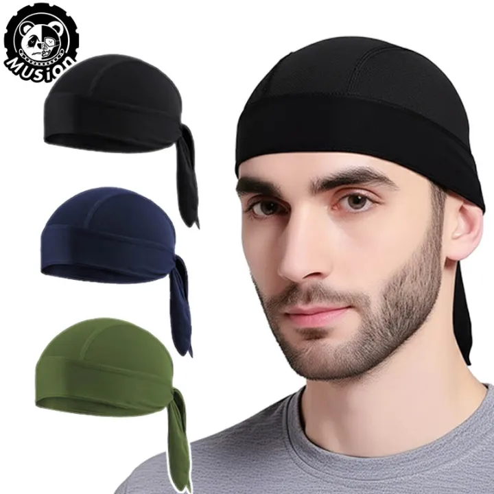 Musion%20Durag%20for%20Men%20Pirate%20Captain's%20Hat%20Hip%20Pop%20Balaclava%20Pirate%20Hat%20Helmet%20Lining%20Sweat%20Absorbing%20Comfortable%20Headscarf%20for%20Motorcycle%20Bicycle%20Riding%20-%20Image%202