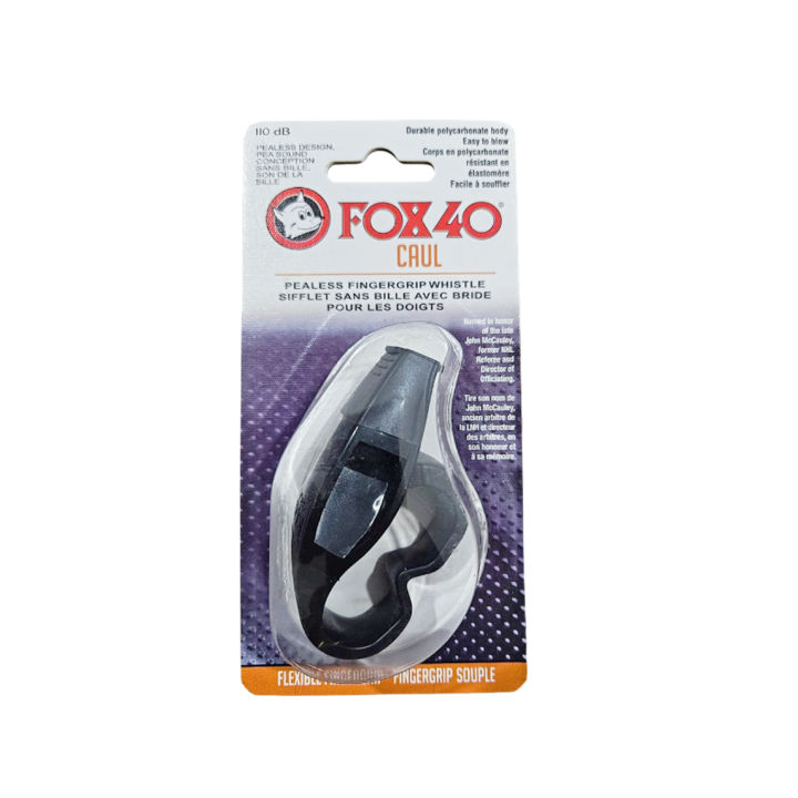 FOX 40 Caul Fingergrip Souple Whistle for Soccer Football Basketball Sports Classic Referee Canada