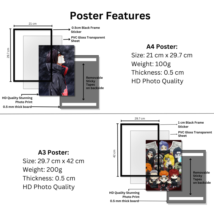 A3/A4%20Size%20picture%20framed%20Anime%20Naruto%20Akatsuki%20Pain%20Itachi%20wall%20posters%20wall%20decorations%20wallpaper%20picture%20frame%20-%20Image%203