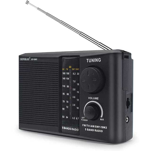 YG-FQ22URT fm radio Support TF/USB Rechargeable & UM-1 battery Mini Radio Handheld Balt  FM Radio For The Elderly