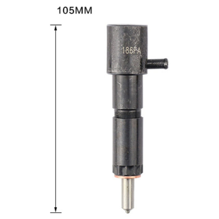 QUANBU 186FA Engine Injector Nozzle Injector Nozzle for Rotary Tiller,Walking Tractor,Rotavator , Fuel Injector Assembly