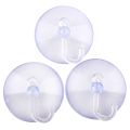 Transparent Suction Cup Sucker Glass Hooks Hanger Vehicle Hook 10 pcs & 20 pcs Set. 