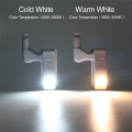 NAMUNY LED Hinge Light Universal Cabinet Cupboard Hinge LED Night Light for Kitchen Home Bedroom Lamp-Cool White. 