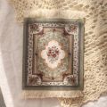 【Miga Plaza】 Persian Carpet Table Decor Mats and Pads Mini Woven Rug Mat Tassel Coaster Mousepad Mouse Pad. 