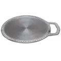 Aluminium Rotty Plate -Silver-L. 