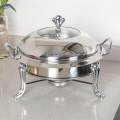 Stainless Steel Chafing Dish Buffet Set Removable for Baking Barbecue Hotel. 