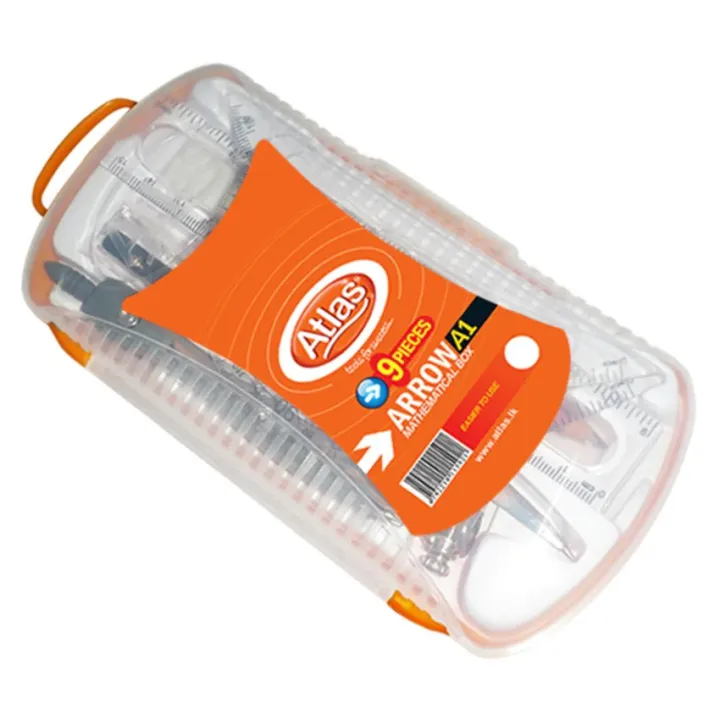 Atlas Math Instrument Atlas Arrow A1 Mathematical Instruments Box | Daraz.lk