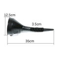 2 in 1 Refueling Funnel With Strainer Can Spout For Oil Water Fuel Petrol Fugar. 
